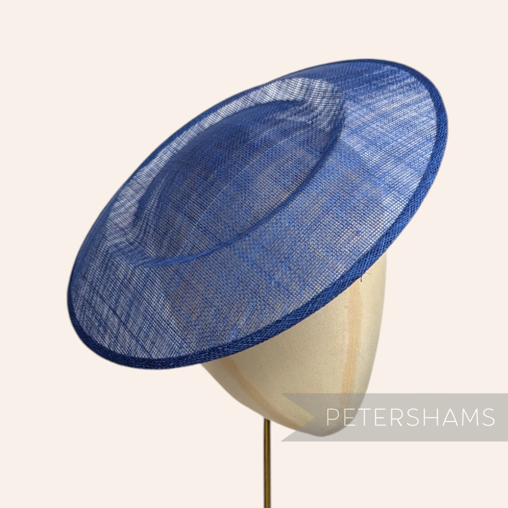 29cm Extra Large Round Saucer Sinamay Fascinator Hat Base