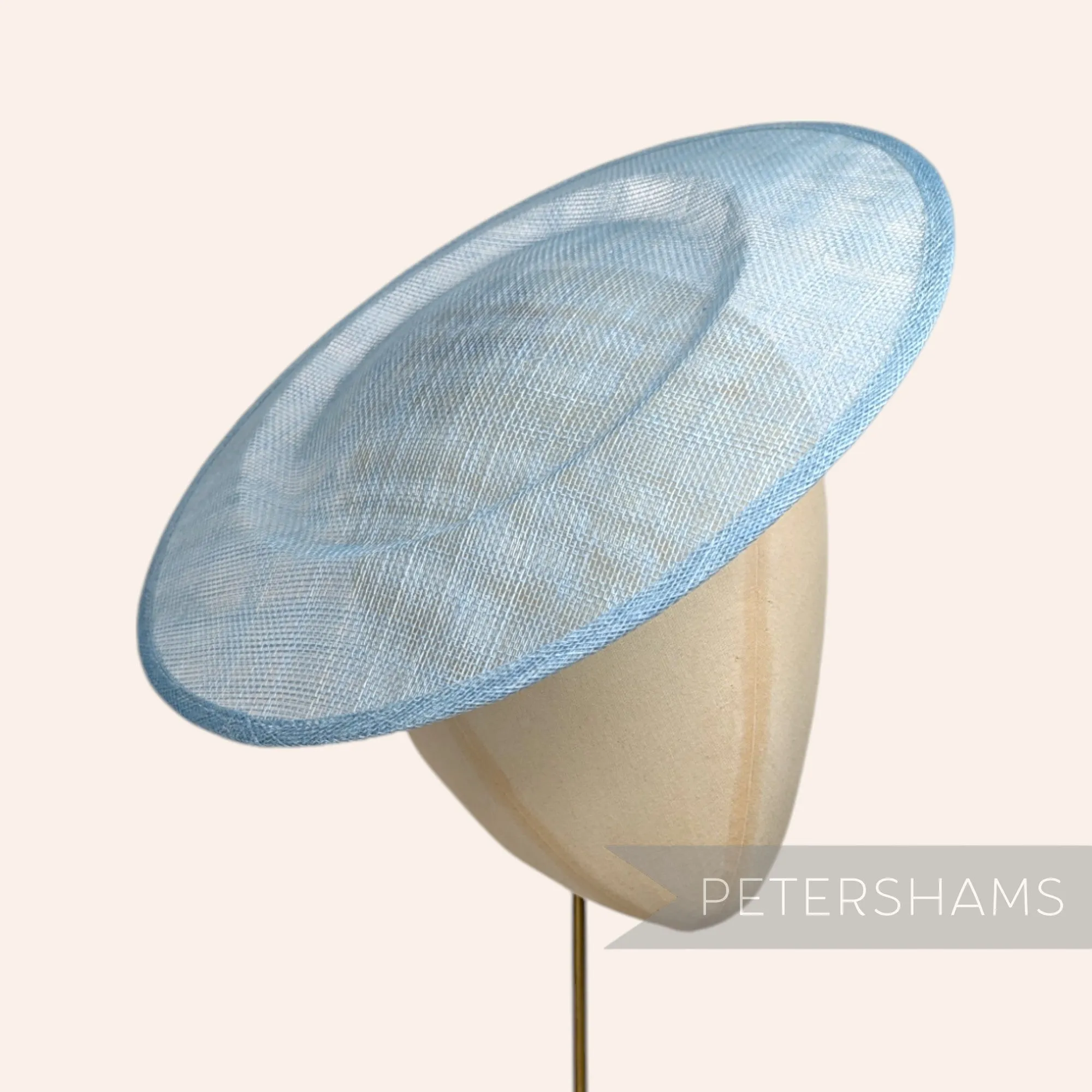 29cm Extra Large Round Saucer Sinamay Fascinator Hat Base