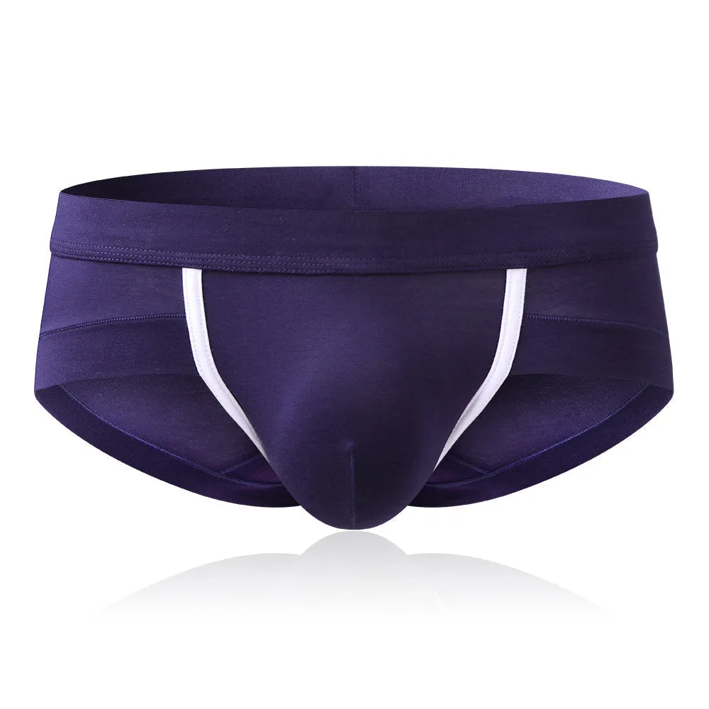 4 Pack Modal Breathable Underwear U Convex Pouch Briefs