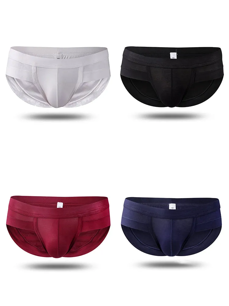 4 Pack Support U Convex Pouch Men's Underwear