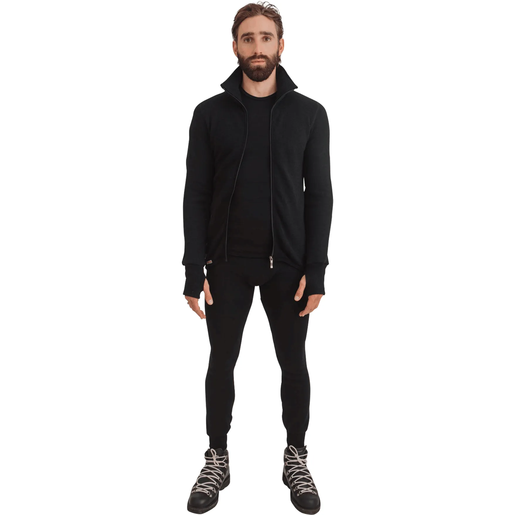 400g Full Zip Jacket, Black