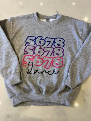 5-6-7-8 dance Sweatshirt