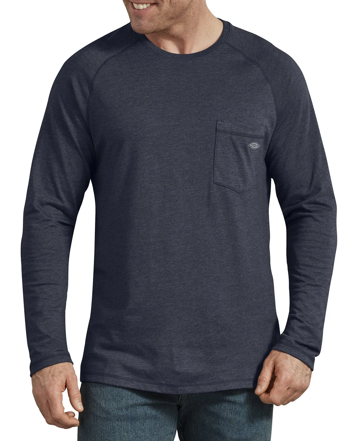 AB - Dickies Men's Temp-iQ Performance Cooling Long Sleeve Pocket T-Shirt