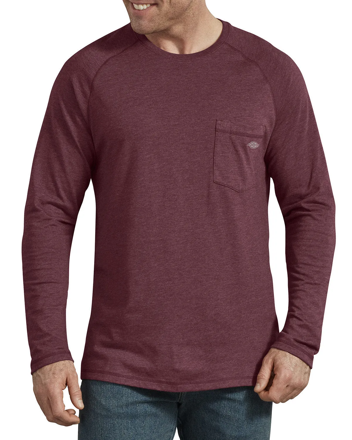 AB - Dickies Men's Temp-iQ Performance Cooling Long Sleeve Pocket T-Shirt