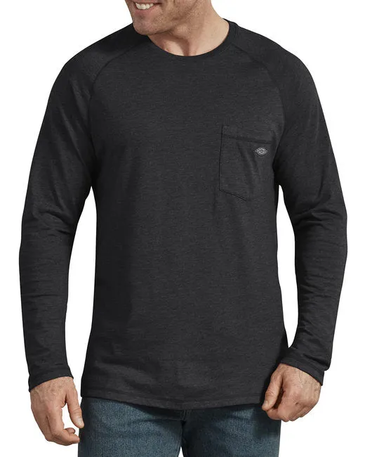 AB - Dickies Men's Temp-iQ Performance Cooling Long Sleeve Pocket T-Shirt