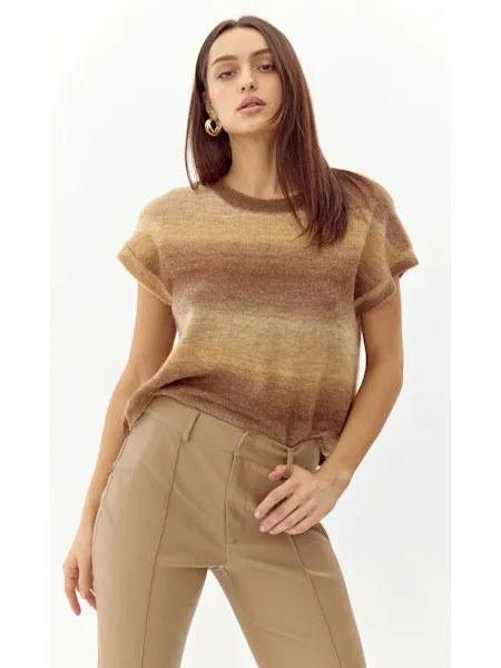 Alisha Ombre Knit Top