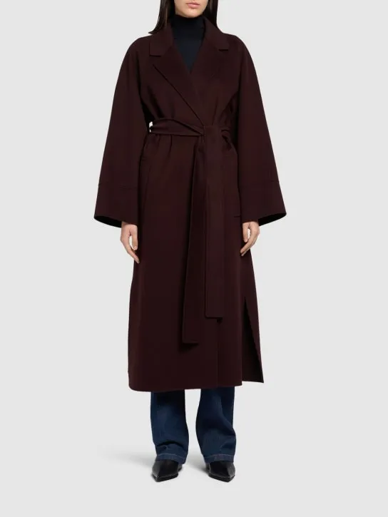 &#x27;S Max Mara   Agata belted wool long coat 