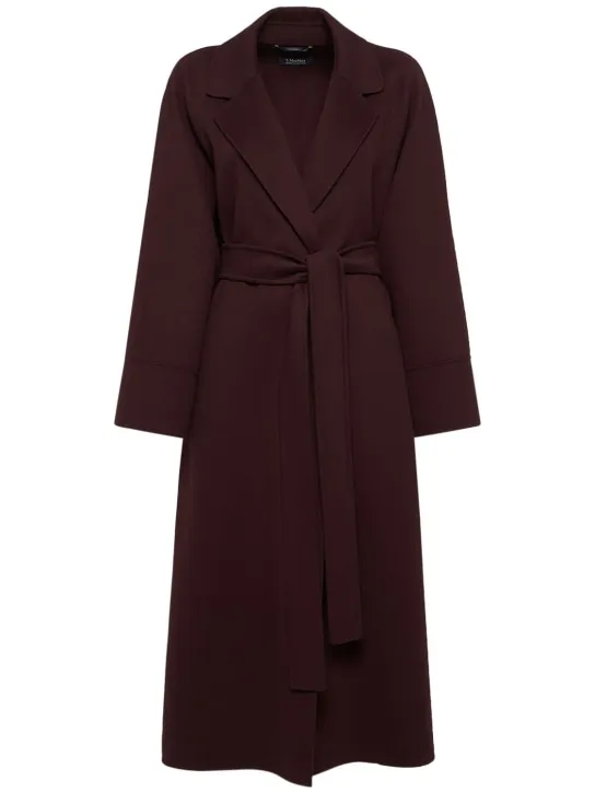 &#x27;S Max Mara   Agata belted wool long coat 