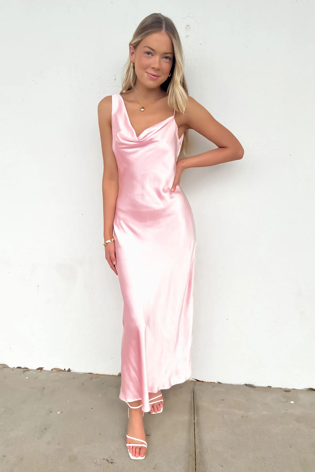 Arama Maxi Dress Pink