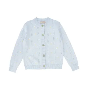 Arthur - Pointel Knit Daisy Cardigan