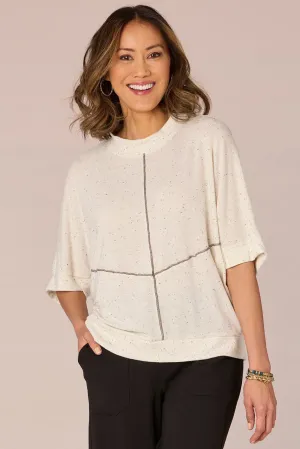 Banded Hem Knit Top