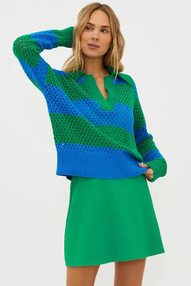 BEACH RIOT | Wynn Top - Garden Green