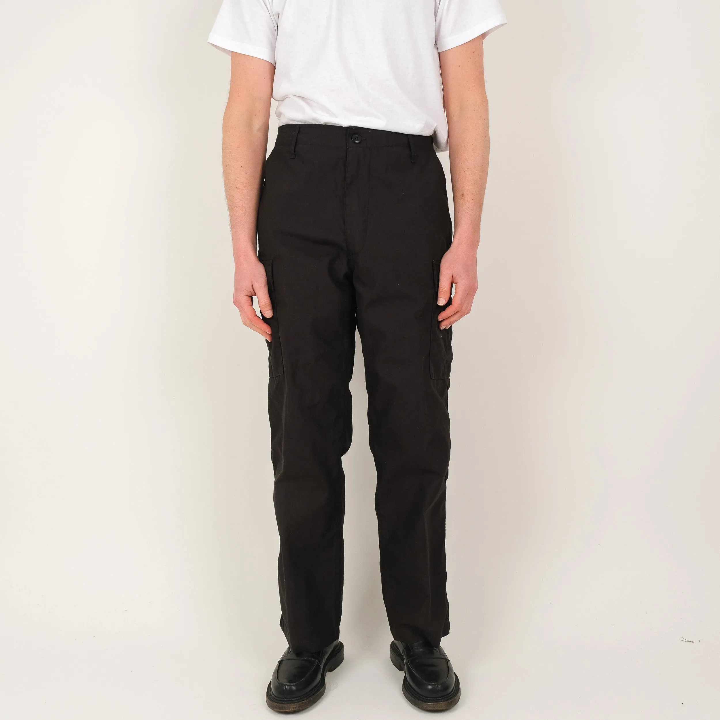 BLACK BDU CARGO PANTS