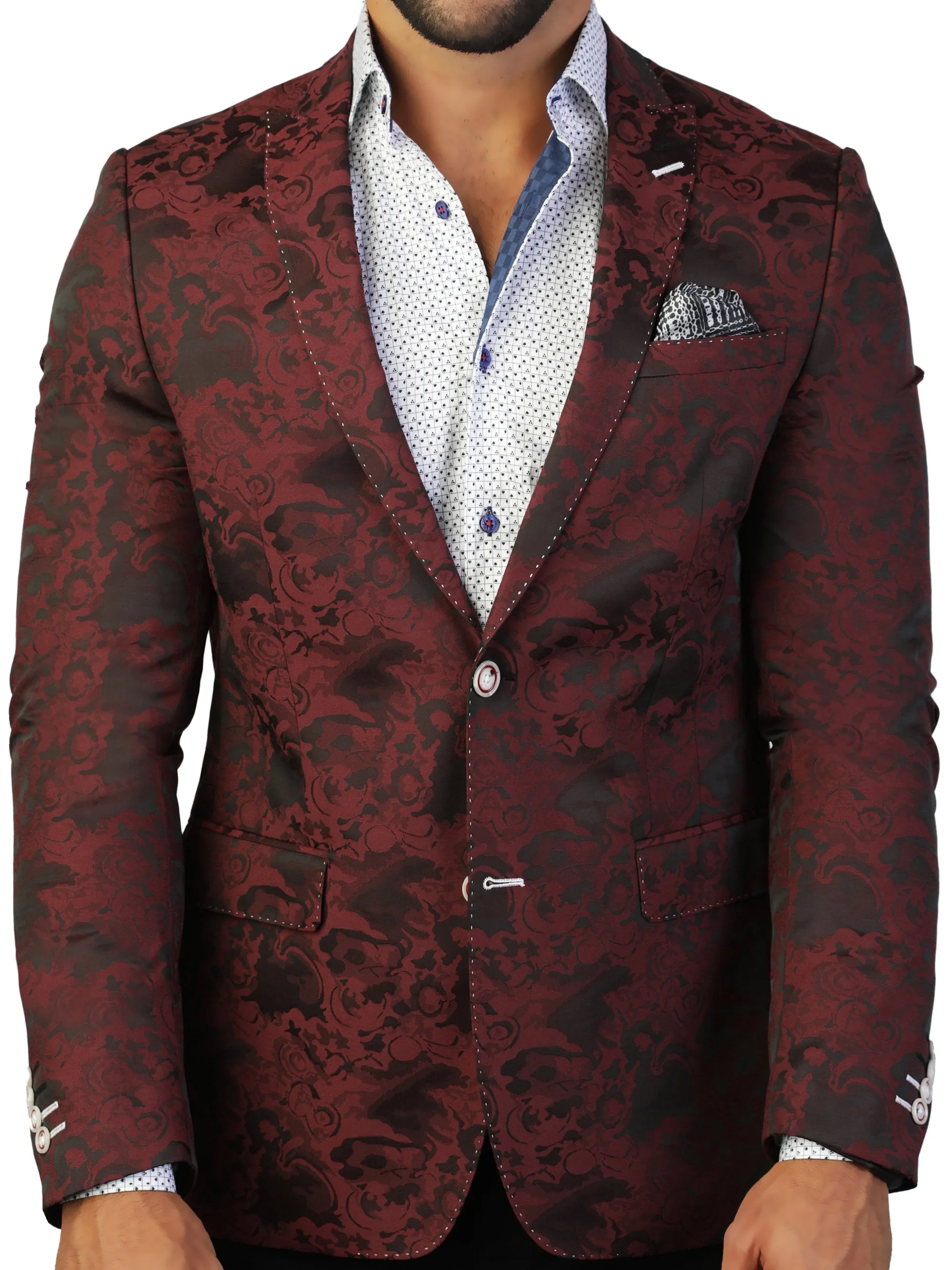 Blazer Descartes Splash Red