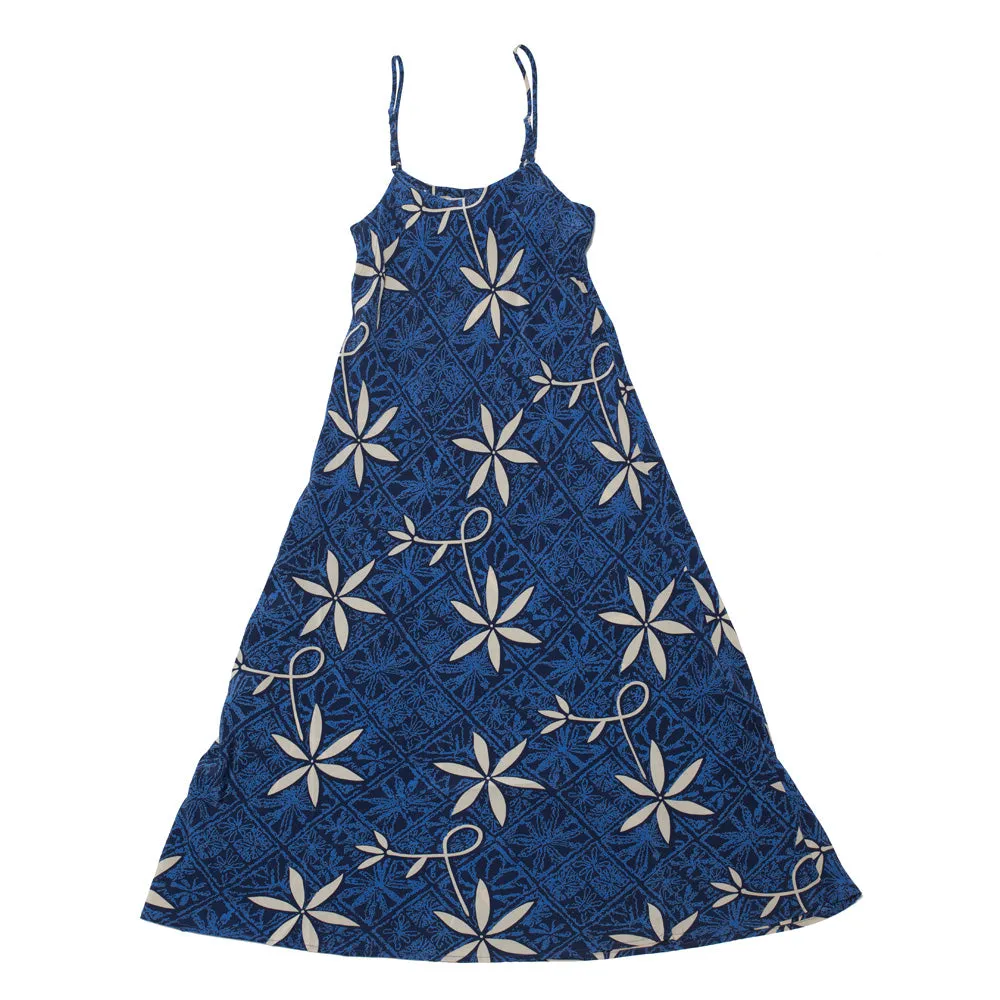 Blue Hawaii (Slip Dress) - Blue