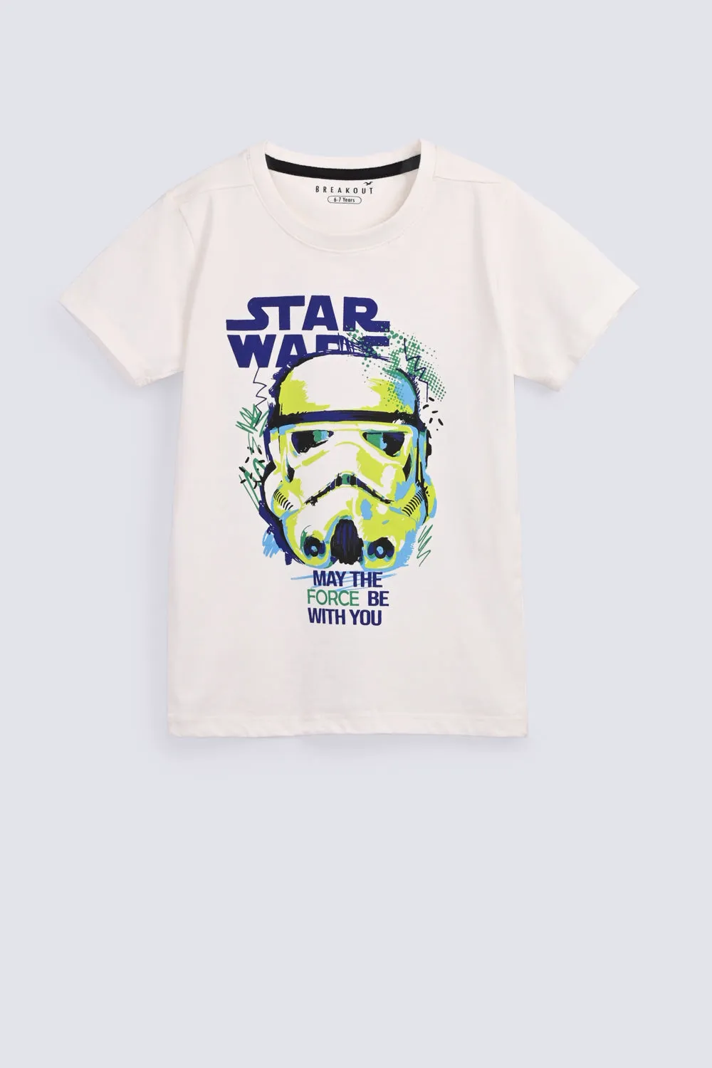 BOYS STAR WARS PRINTED TEE