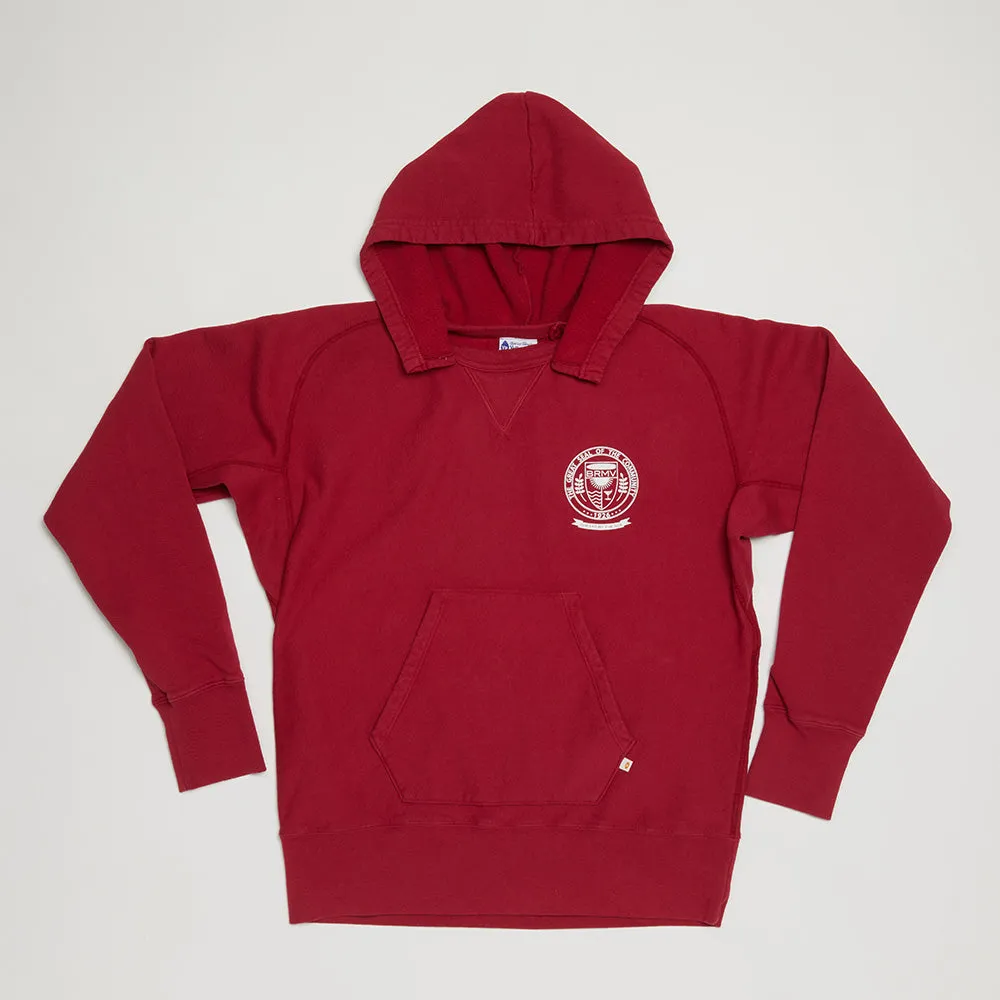 BRMV Pull-over Hooded Sweatshirt (Wine)