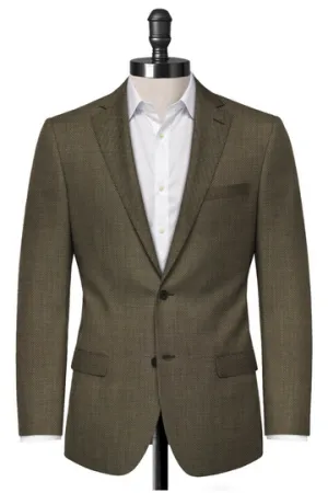 Brown Birdseye Blazer