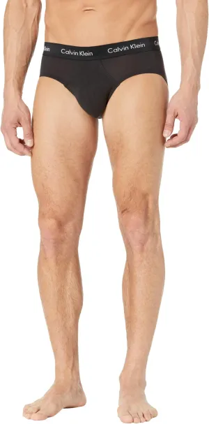 Calvin Klein Underwear Cotton Stretch Hip Briefs, Black