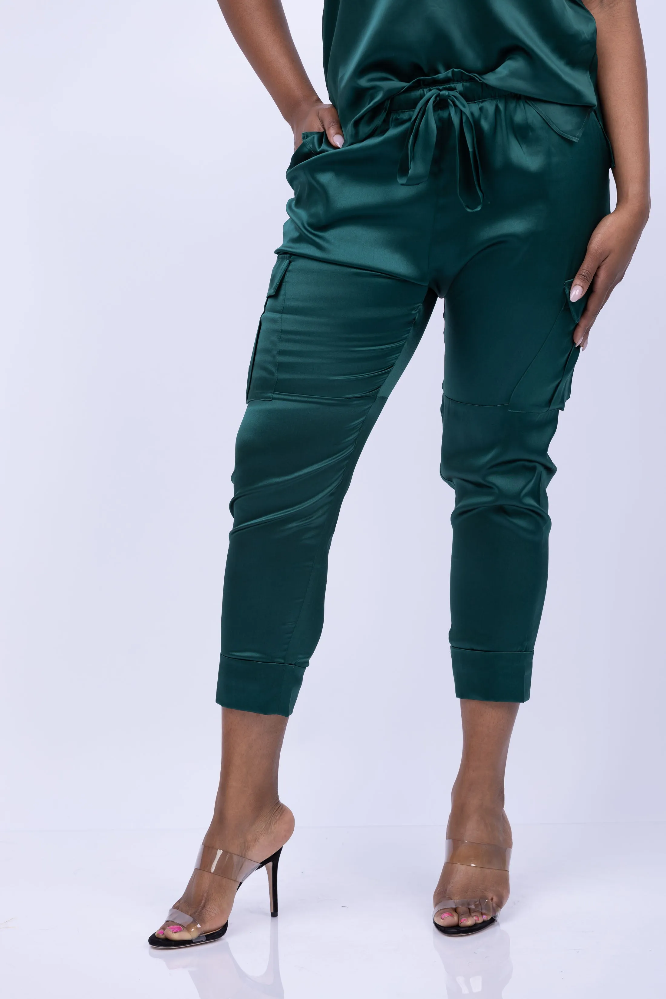 Cami NYC Carmen Cargo Pant in Pine