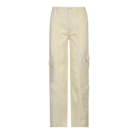 Cargo Solid Baggy Pants^