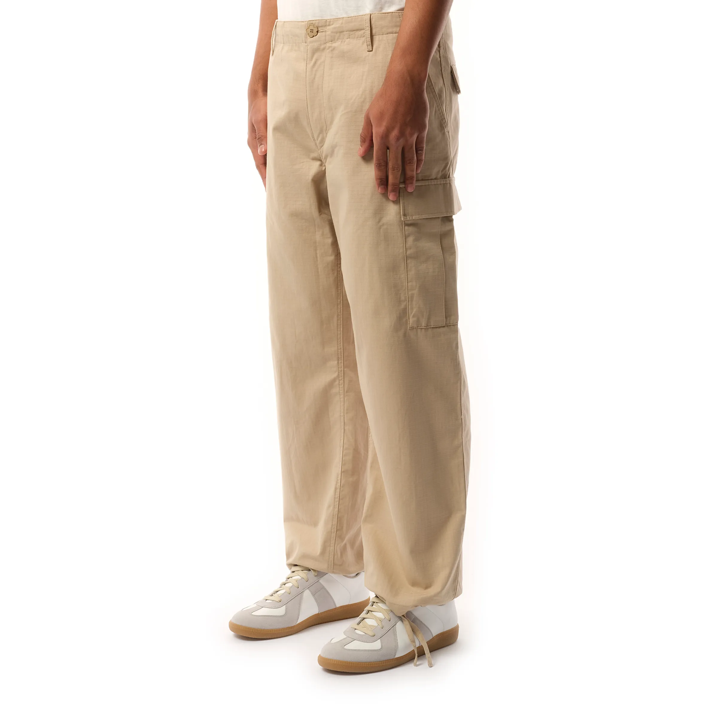 Cargo Workwear Pants in Beige