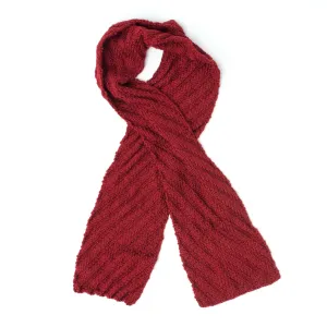 Caron Knit Steep Diagonal Scarf