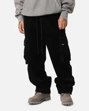 Carre Cord Superior Corduory Jogger Pants Black