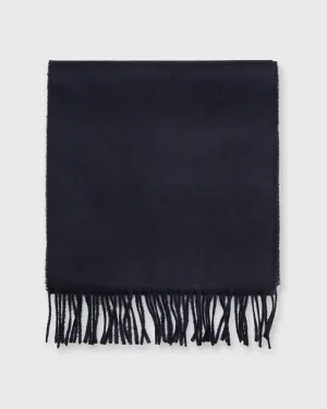 Cashmere Scarf in Dark Navy