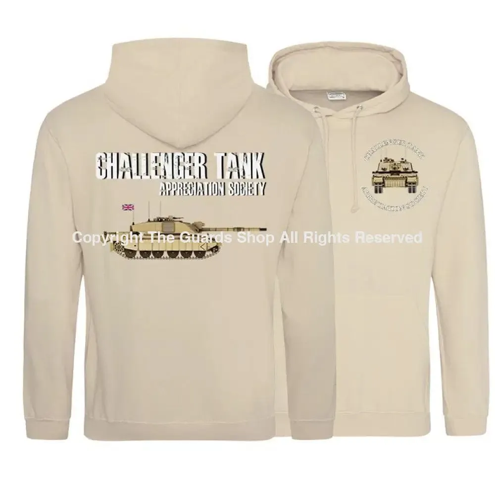 CHALLENGER TANK APPRECIATION SOCIETY Double Side Printed Hoodie