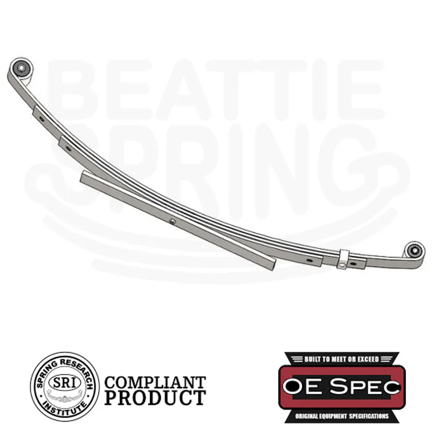 Chevy GMC Olds - S-10 Blazer ZR2 Jimmy Bravada - Leaf Spring (Rear, 4 Leaves)