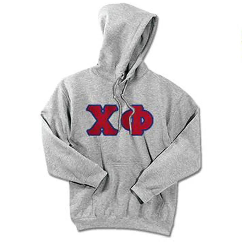 Chi Phi Standards Hooded Sweatshirt - G185 - TWILL