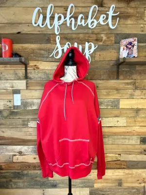 Clearance Augusta Red Hoodie-XL