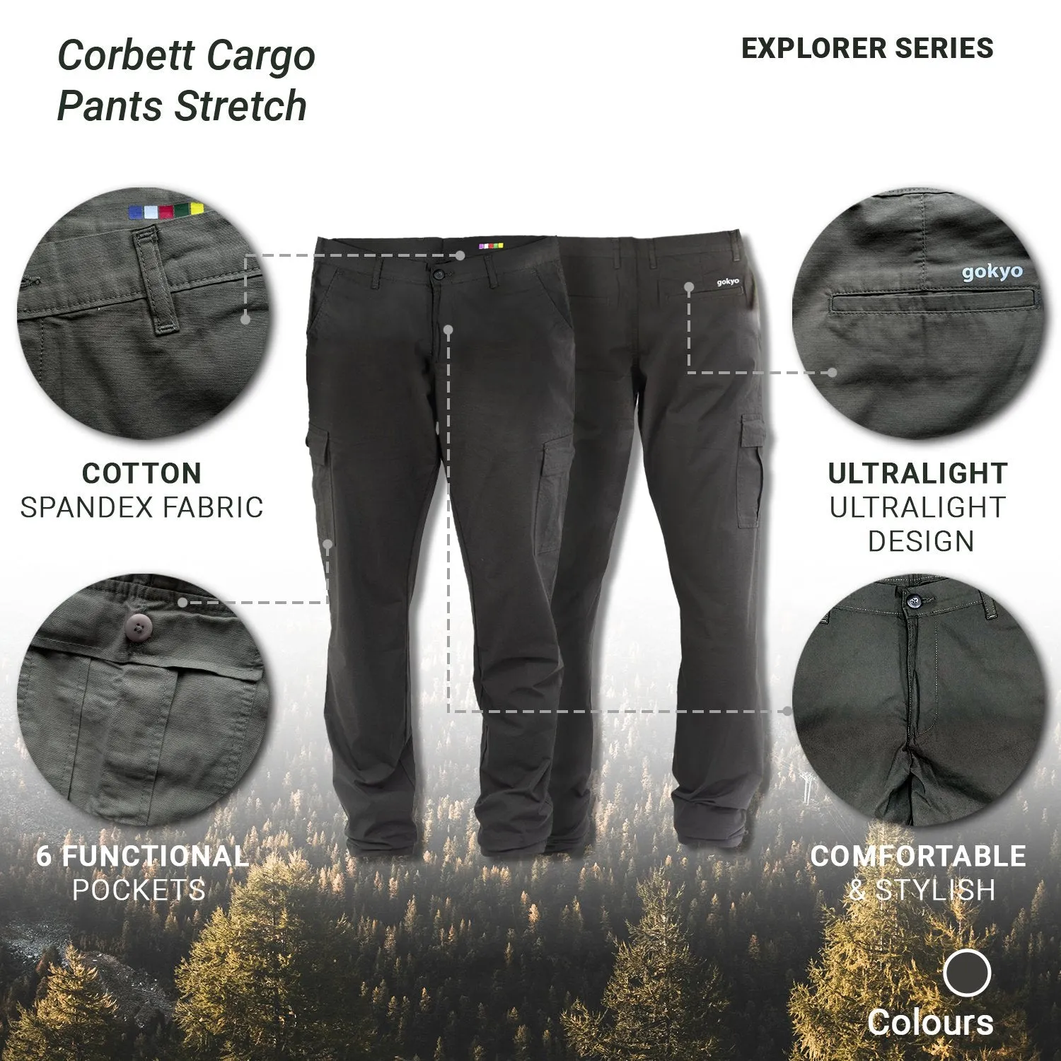 Corbett Cargo Pants Stretch