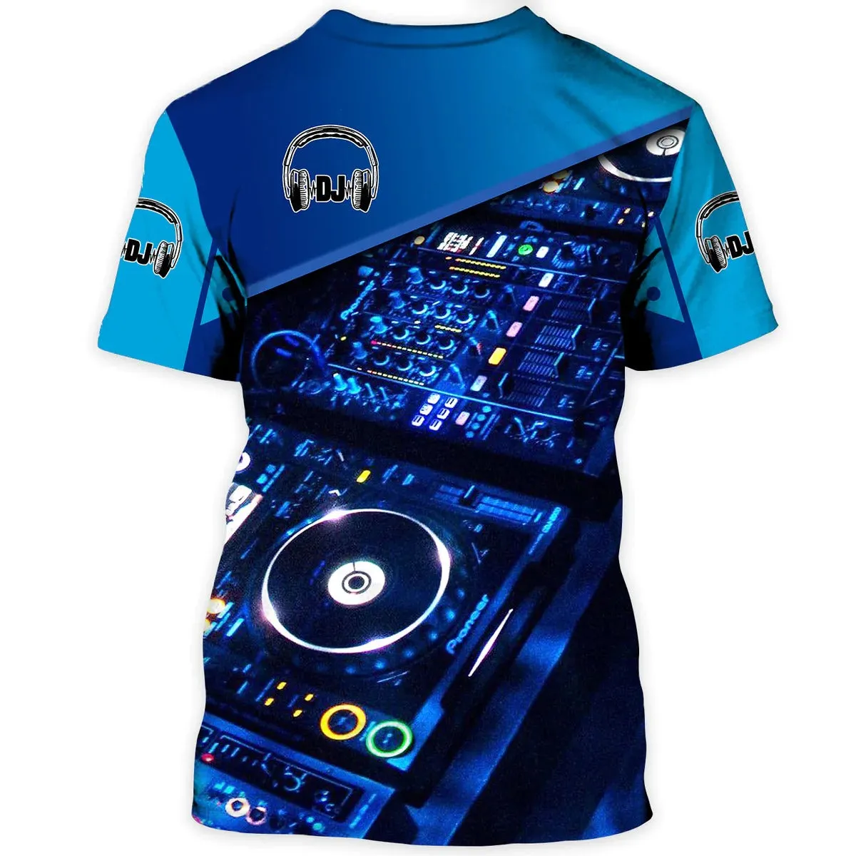 Custom 3D Printed DJ Hoodie, DJ Tshirt, Gift For A DJ Boyfriend