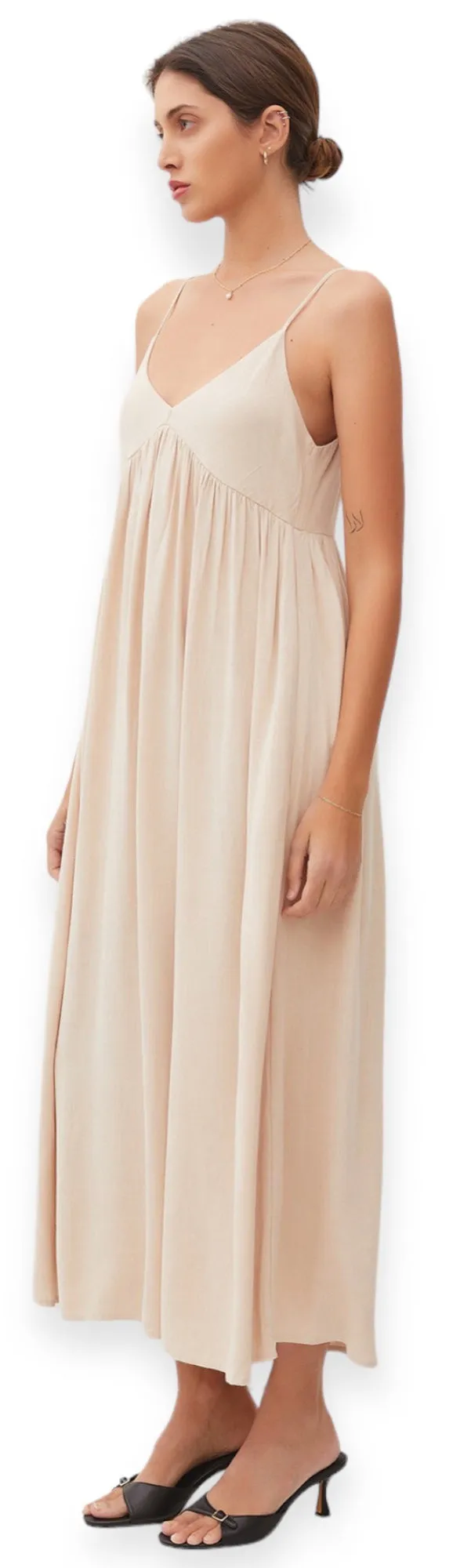 Cypress Maxi Dress- Natural