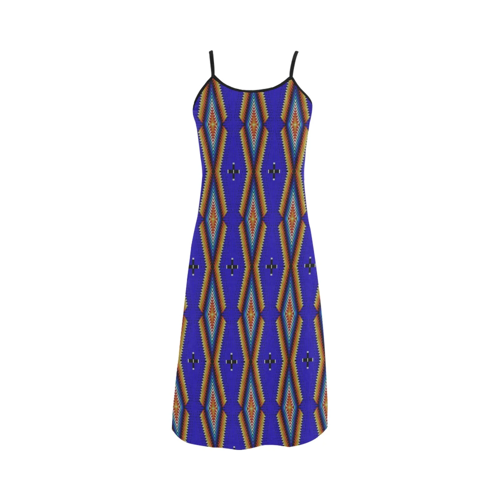 Diamond in the Bluff Blue Alcestis Slip Dress