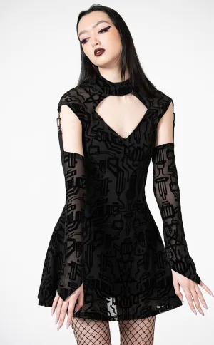 Digital Daze Mesh Dress