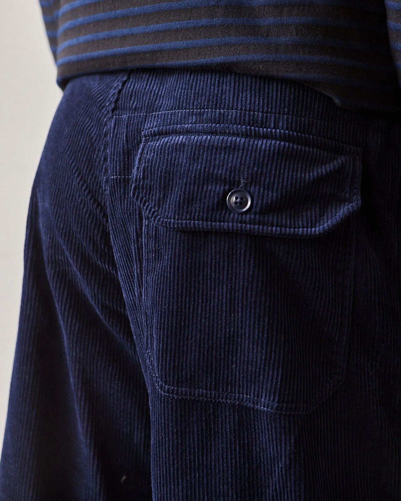 Engineered Garments Corduroy Deck Pant, Navy