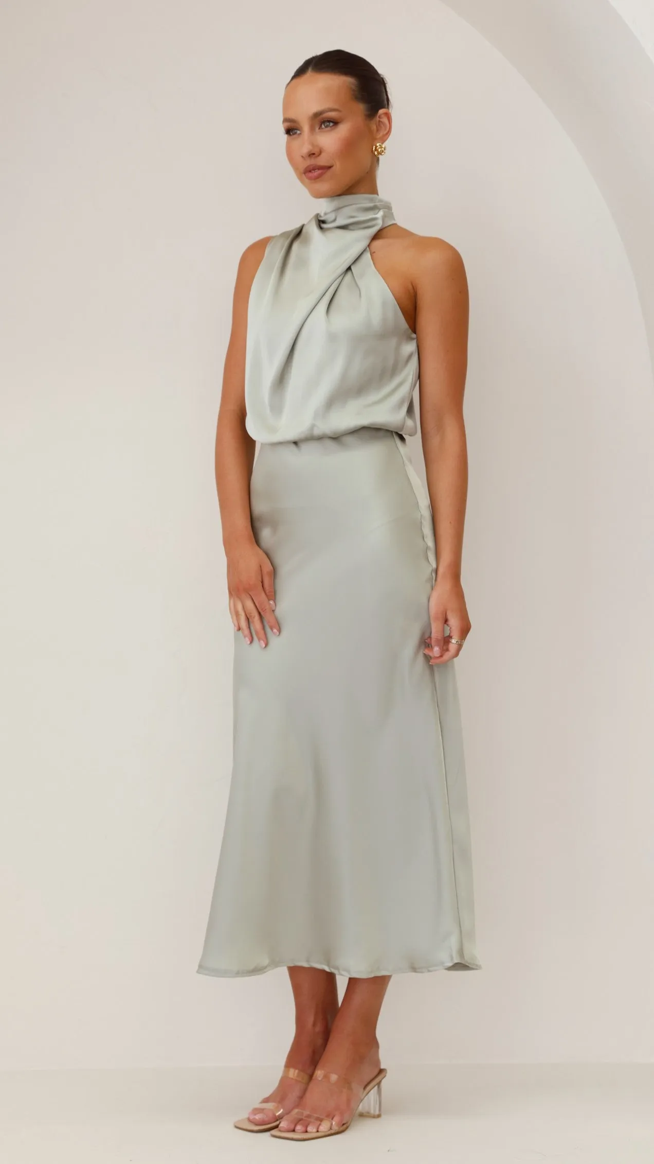 Esther Maxi Dress - Olive