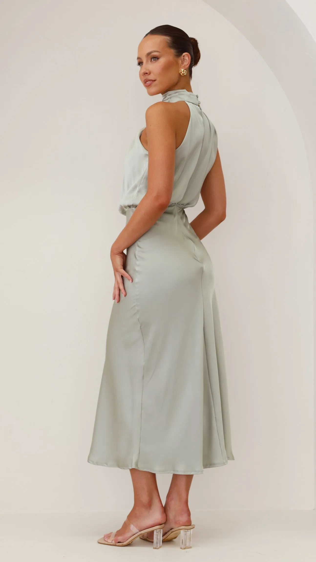 Esther Maxi Dress - Olive