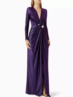 Evelyn Long Sleeve Maxi Dress