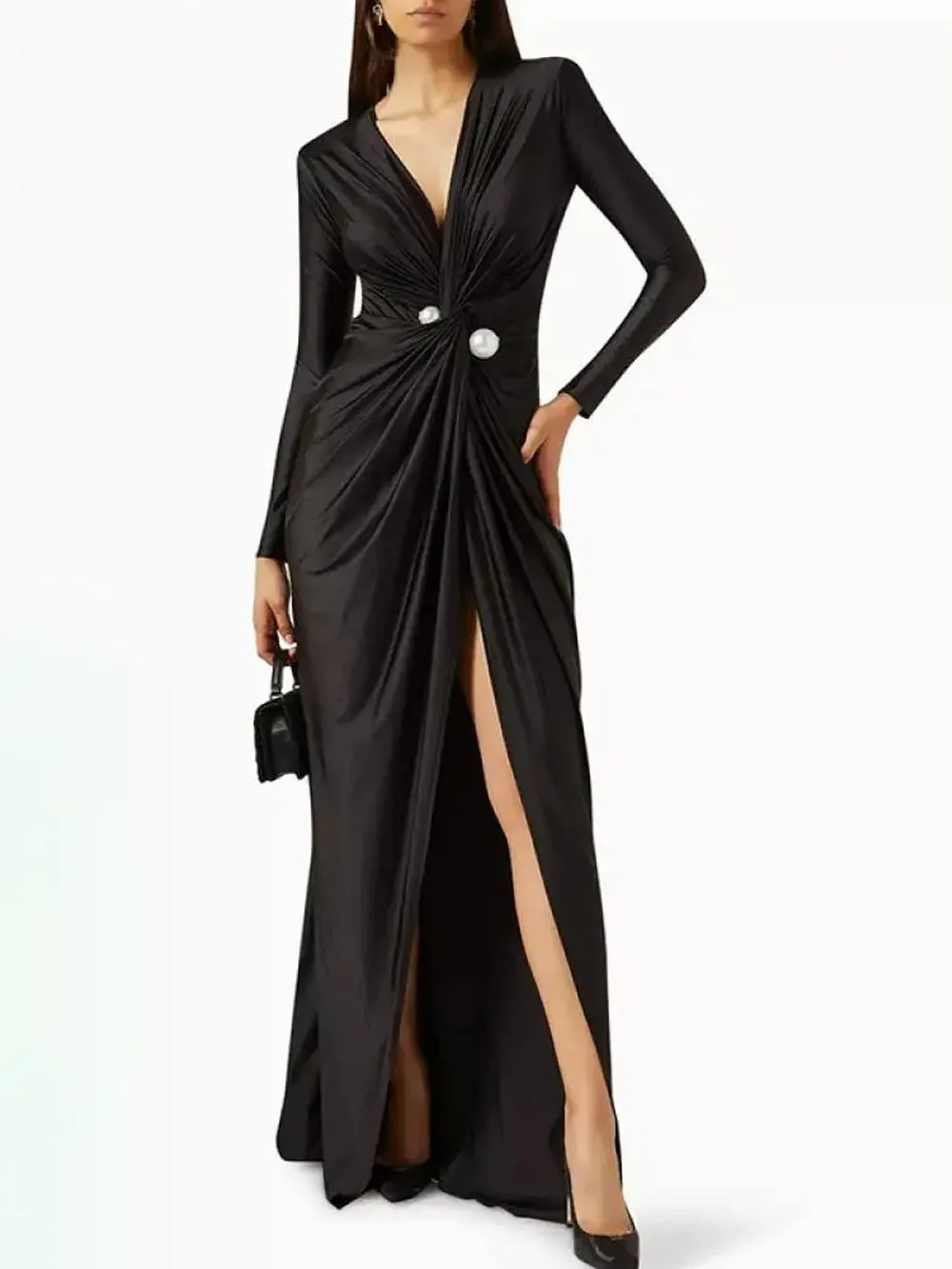 Evelyn Long Sleeve Maxi Dress