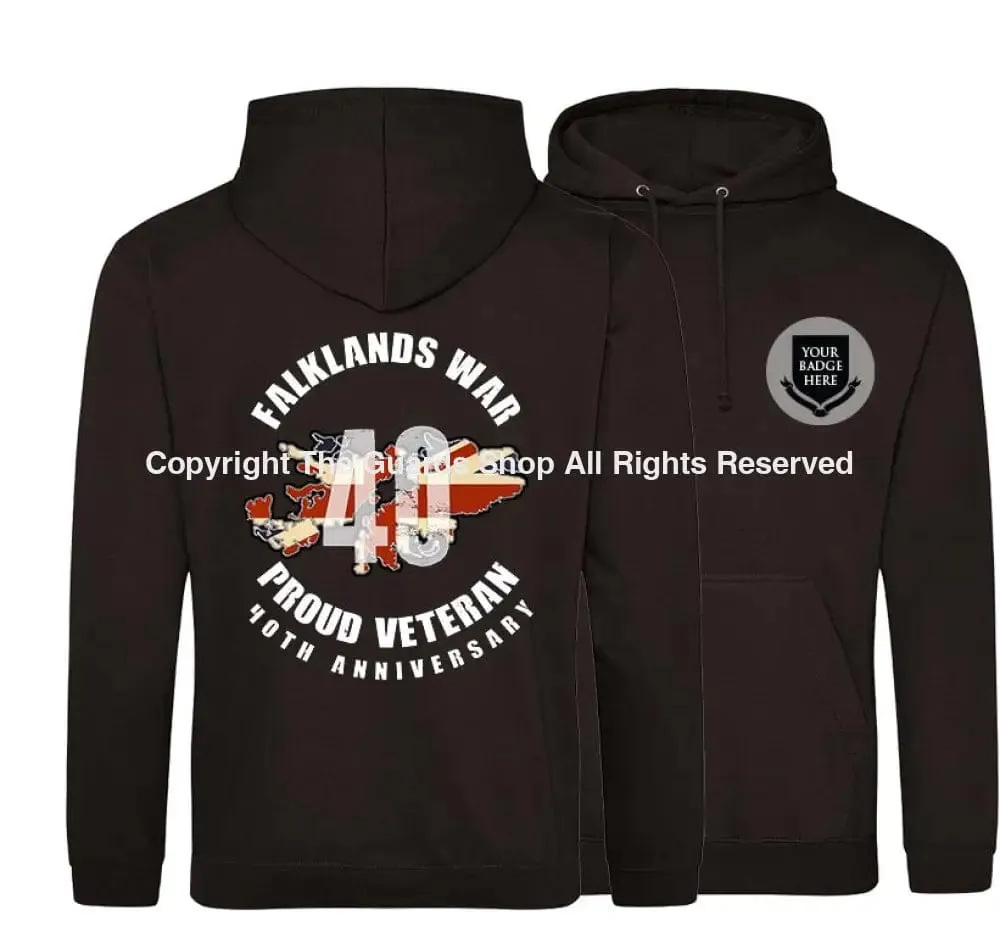 FALKLANDS 40 Double Printed Hoodie