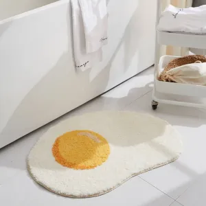 Fried Egg Rug