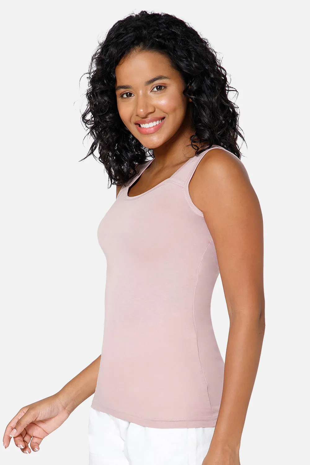 Full Coverage Sweat Absorbent Intimacy Cotton Tanktop - IN07