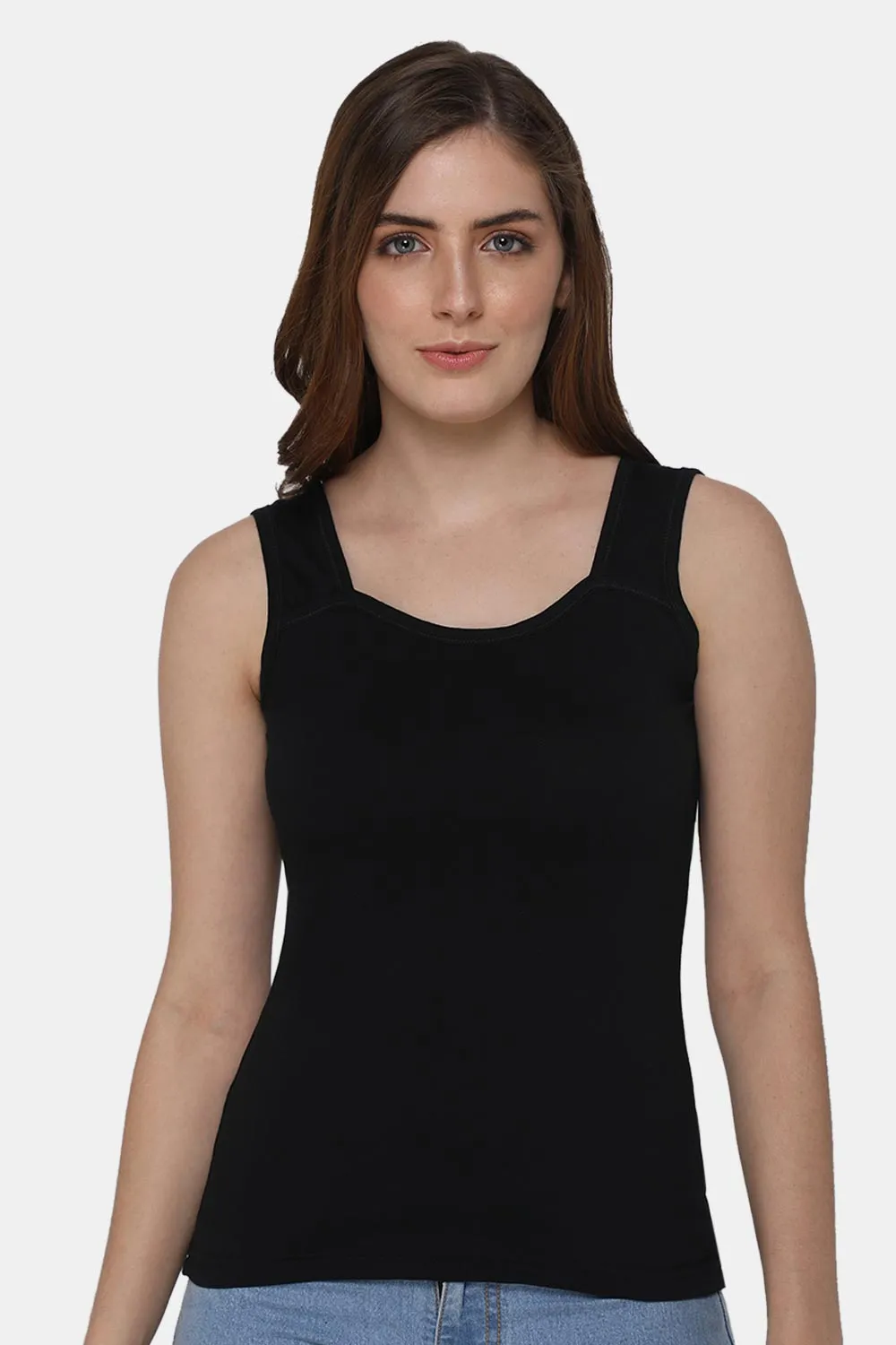 Full Coverage Sweat Absorbent Intimacy Cotton Tanktop - IN07