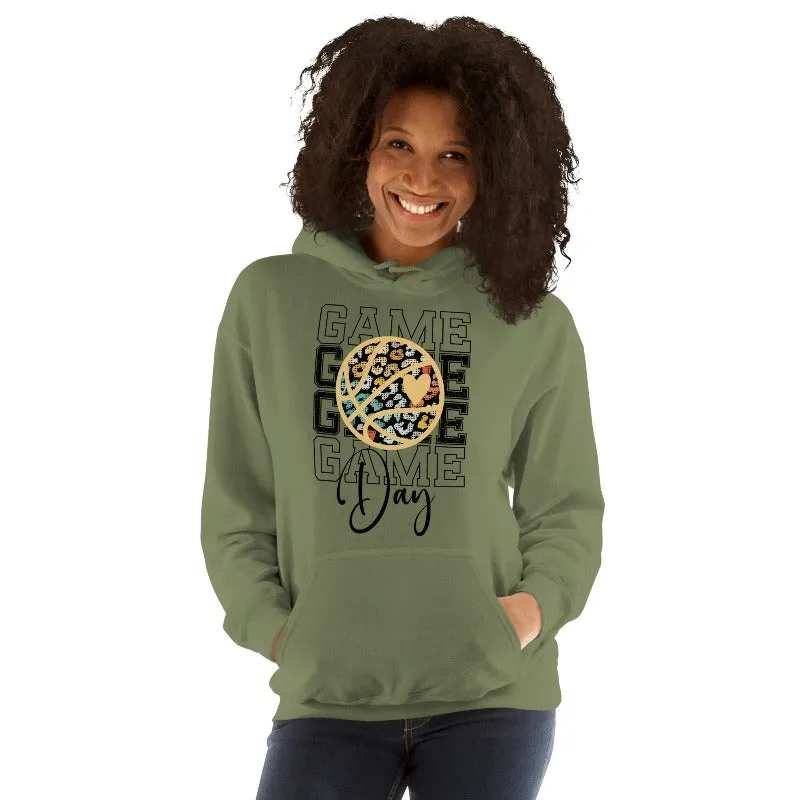 Game Day Basketball Unisex Hoodie