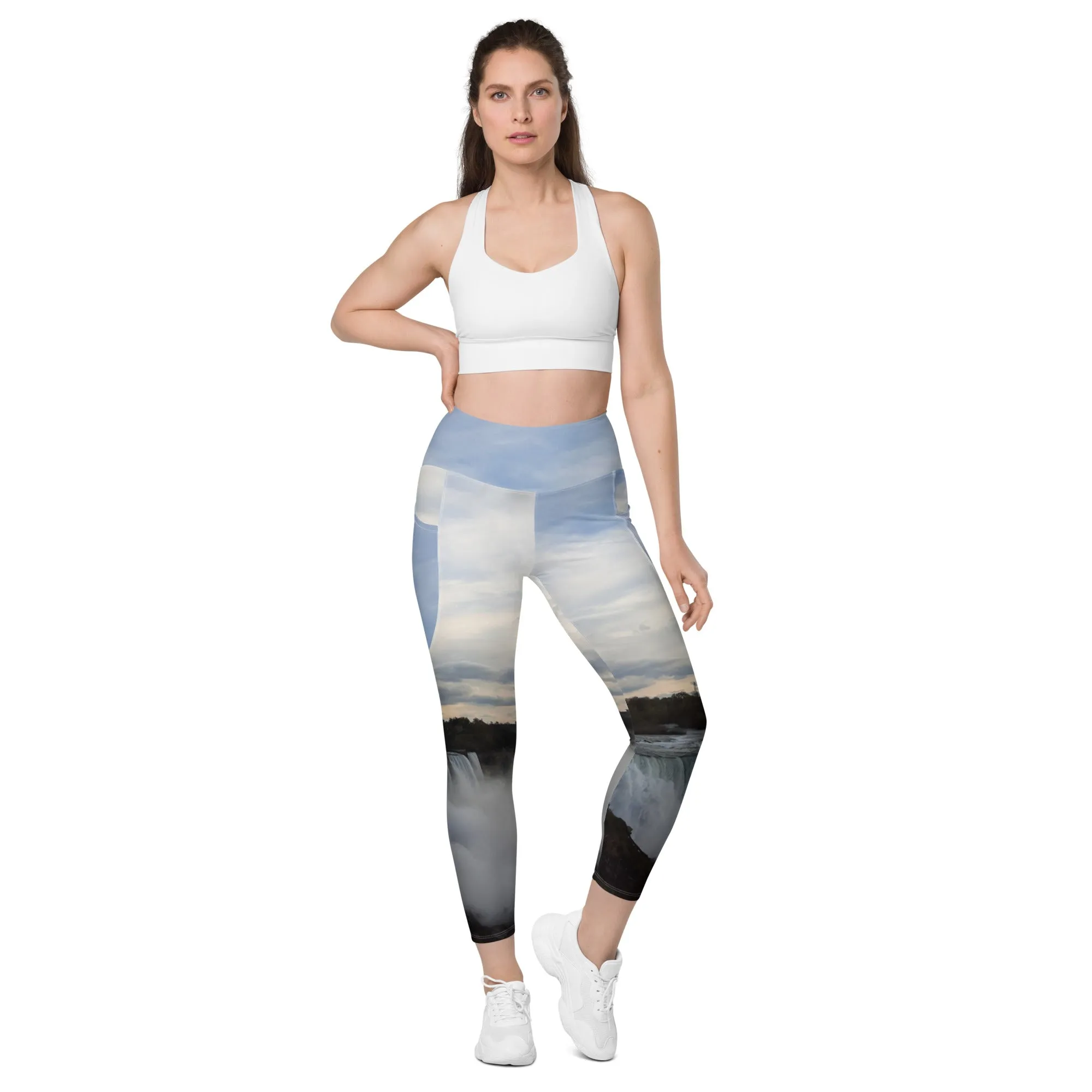 GG - Women's Leggings with pockets - N Y Falls