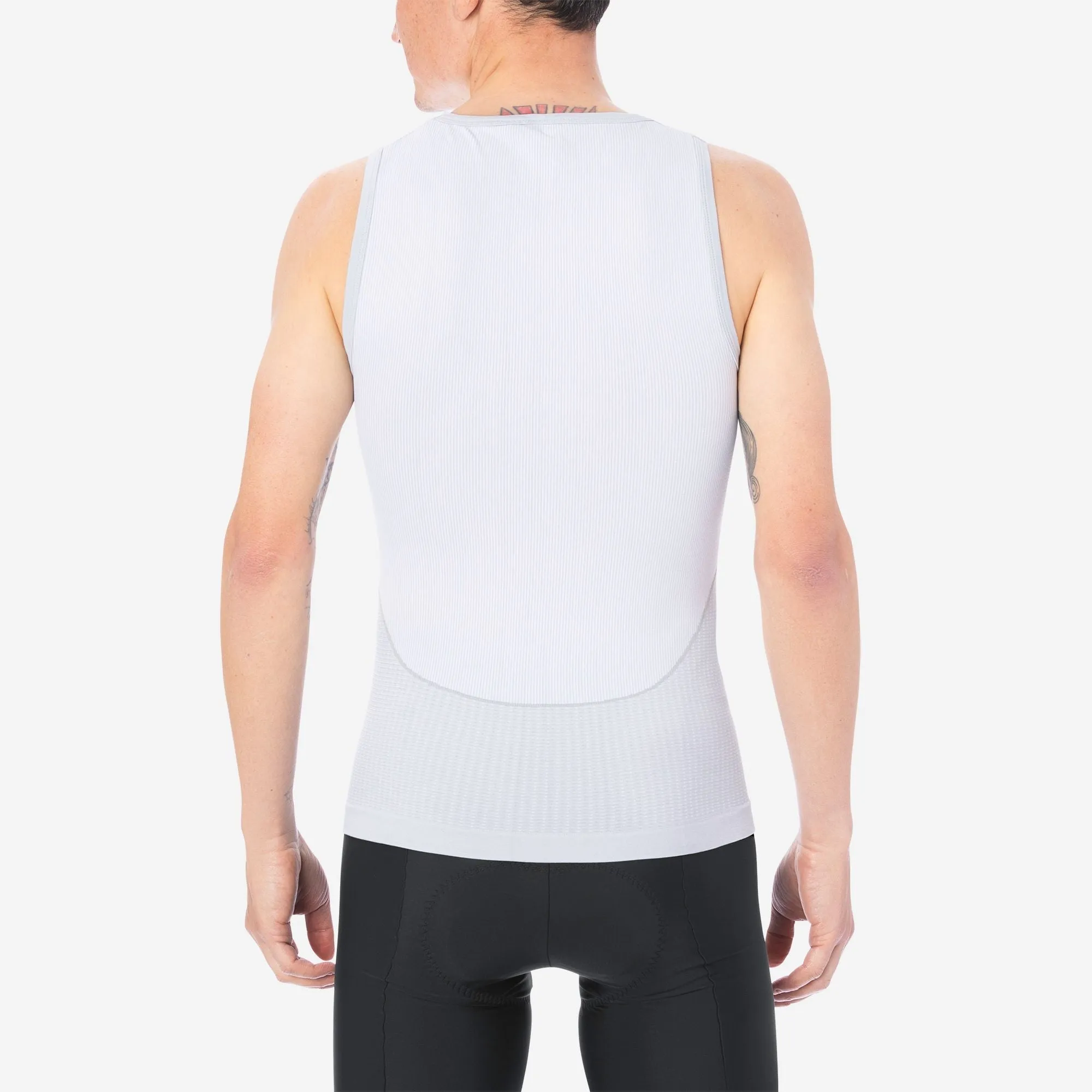 Giro Chrono Sleeveless Base Layer Mens Bicycle Base Layers White Medium/Large